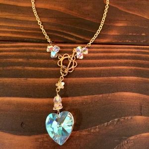 15" Choker Heart necklace.